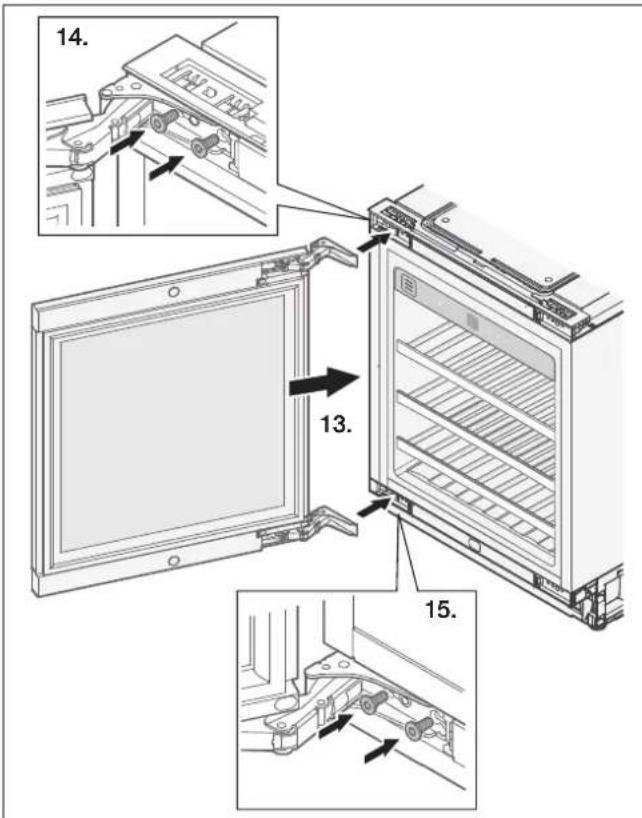 GAGGENAU RW402261 - Byta dörrhängning - 6