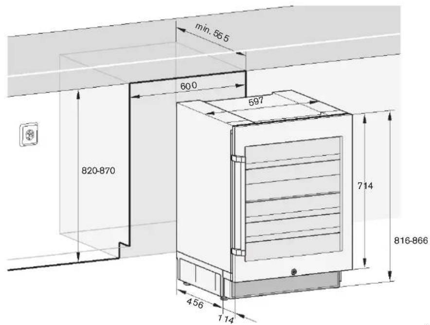 GAGGENAU RW402261 - Sijoituspaikka - 1