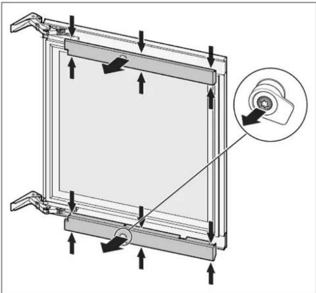 GAGGENAU RW402261 - Flytte dørfestet - 2