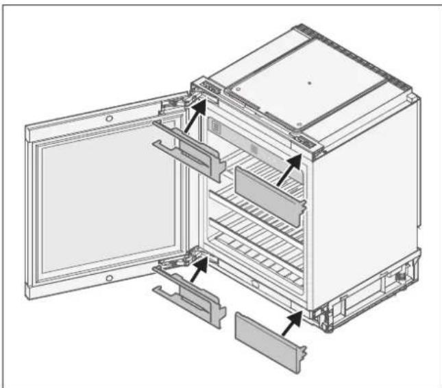 GAGGENAU RW402261 - Flytte dørfestet - 9