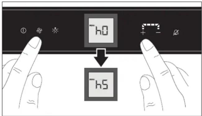 GAGGENAU RW402261 - Ställa in displayens ljusstyrka - 3