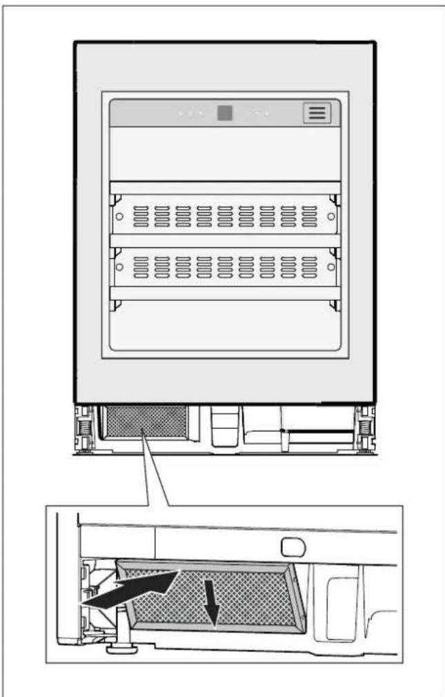 GAGGENAU RW402261 - Sätta i dammfilter - 1