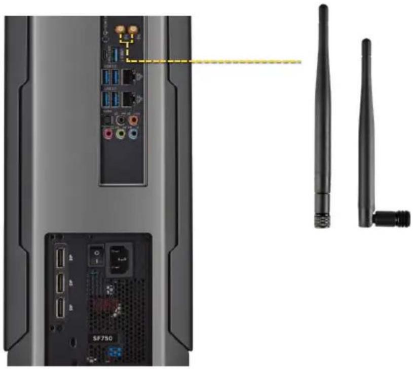 CORSAIR One - INSTALLING WIRELESS ANTENNAS - 1