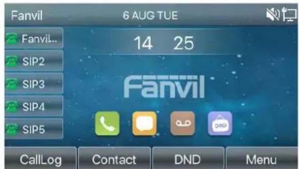 Fanvil X5U - Sonnerie muette - 1