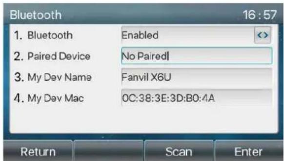 Fanvil X5U - Casque bluetooth - 1