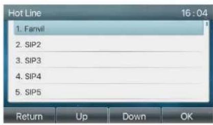 Fanvil X5U - Hotline - 1