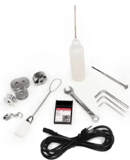 BABY LOCK Regent - Ce qui est inclus avec notre machine - 1
