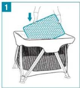 Nuna SENA - To Set Up Travel Play Yard - 1