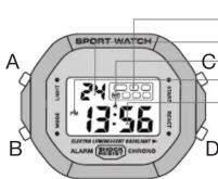 Krontaler 4482 - Montre digitale - 1