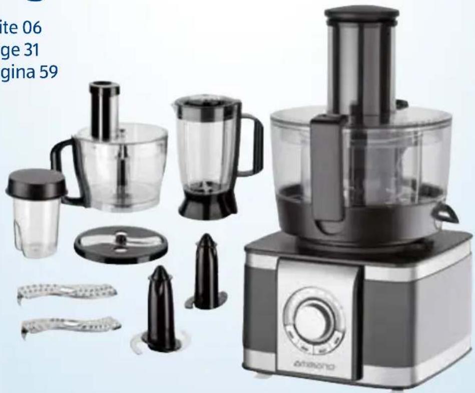 Ambiano GTFP06CH - Multifunktionale Küchenmaschine mit Entsafter - 1