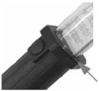 Oecolux GTAL60LED3 - Estrarre la batteria - 1