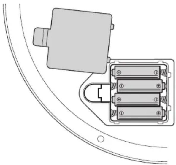 QUIGG GTGwF01 - Batterien einlegen - 1