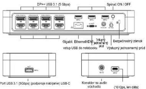 TARGUS DOCK570EUZ - Technické údaje - 1