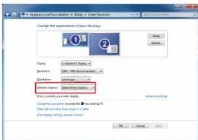TARGUS ACP51EUZ - Controlling the Display using Windows Display Properties (for Windows 7) - 1