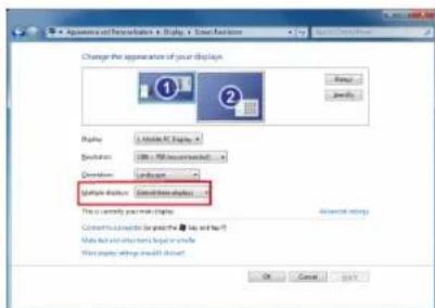 TARGUS ACP51EUZ - Kontrolere displayet ved hjelp av Egenskaper for skjerm i Windows (for Windows 7) - 1