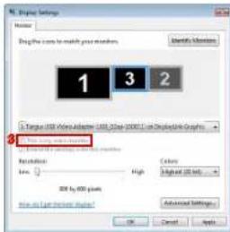 TARGUS ACP51EUZ - Controlar a Visualizaçãoutilizando Windows Display Properties (Propriedades de Visualizaçao do Windows) (para Windows XP e Windows Vista) - 8