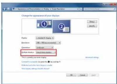 TARGUS ACP51EUZ - Kontrolle des Displays über Windows Displayeigenschaften (fur Windows7) - 1