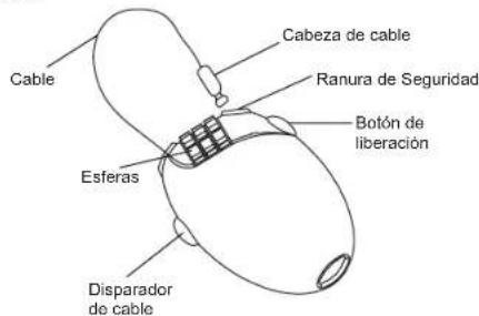 TARGUS ASP01EU - Para asegurar su ordenador portátil: - 2