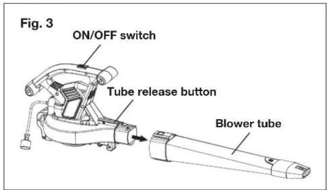 Sun Joe SBJ606EGA - Assemble as a Blower - 3