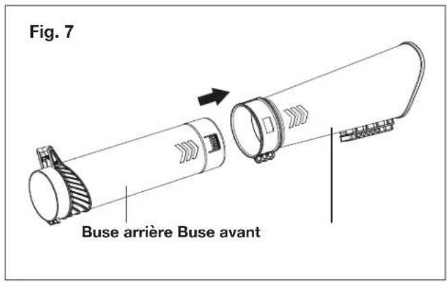 Sun Joe SBJ606EGA - Assemblage en mode aspiro/broyeur - 1