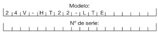 Sun Joe 24VHT22LTE - Modelo y número de série - 1
