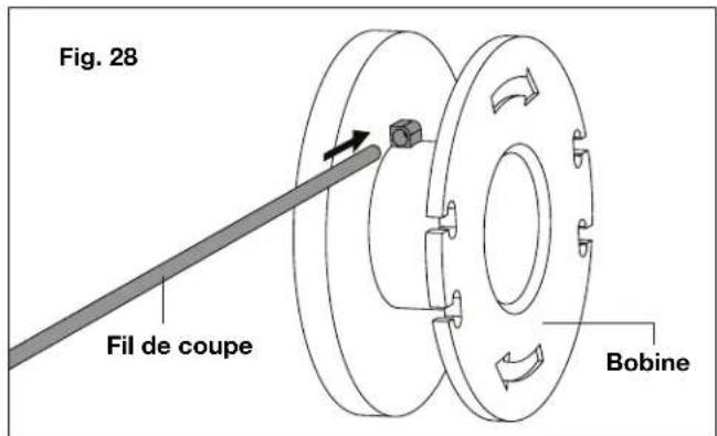 Sun Joe 24VST14B - Enroulement du fil - 1