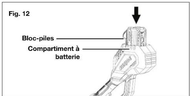 Sun Joe 24VST14B - Démarrage et arrêt - 1