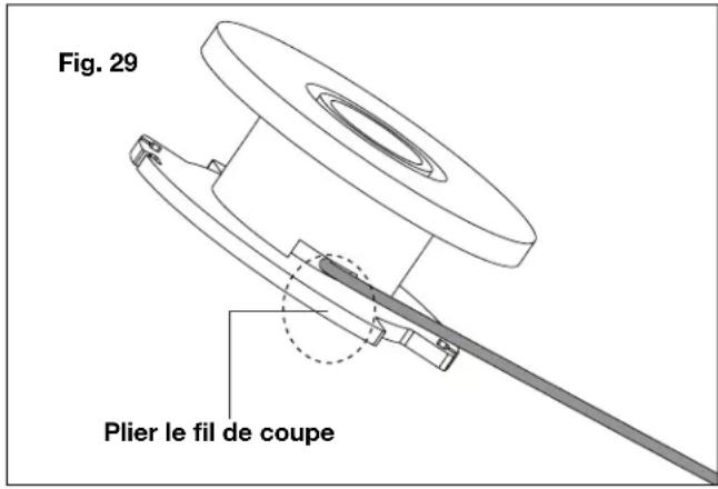 Sun Joe 24VST14B - Enroulement du fil - 2