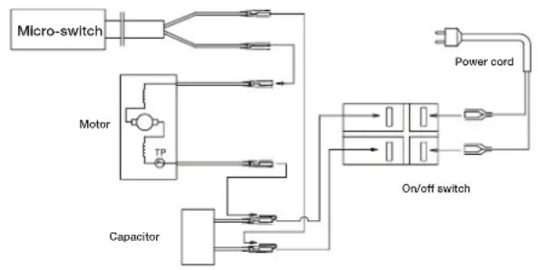 Sun Joe SPX2500 - Circuit Diagram - 1