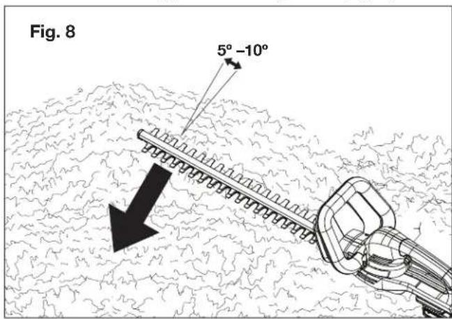 Sun Joe 24VHT22CT - Procedimientos de corte - 1