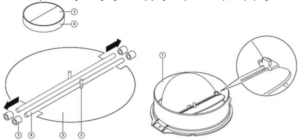 CANDY CVMAD601N1 - ΤΟΠΟΘΕΤΗΣΗ ΤΟΥ V-FLAP - 1