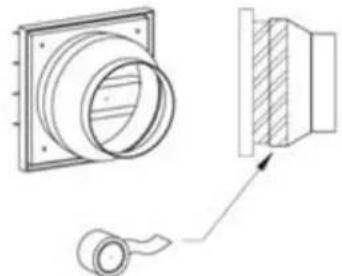 CANDY CVMAD601N1 - ΤΟΠΟΘΕΤΗΣΗ ΤΟΥ V-FLAP - 7