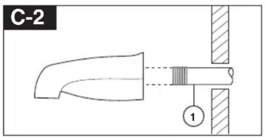 DELTA T13420CDN - Slip-On Installation - 1