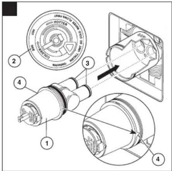 DELTA T13220CDN - Installation de la cartouche - 2