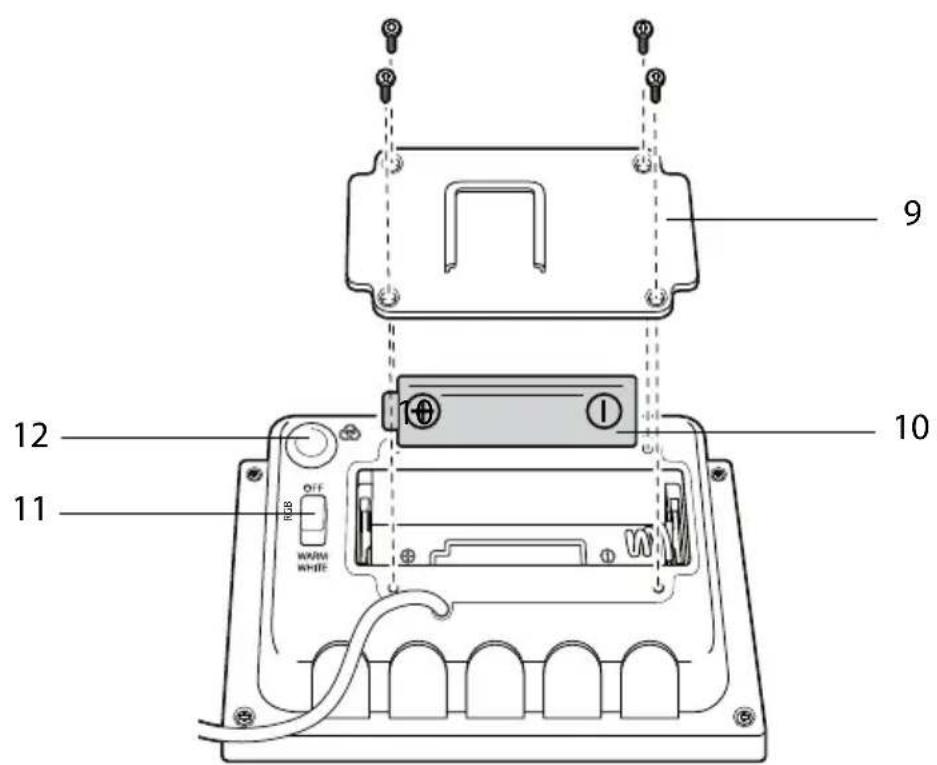 LightZone GTSBLB01 - Rückseite Solarmodul - 1