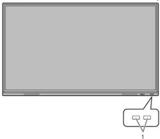 SHARP PNL752B - Vorderansicht - 1