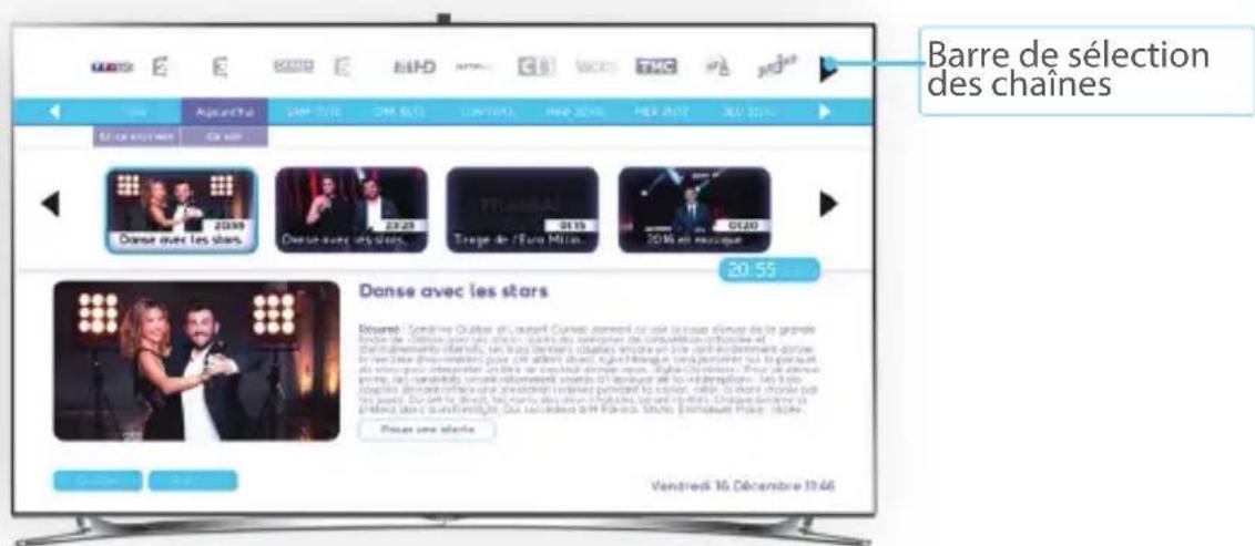METRONIC Camsat HD 441652 - Guide TV : utilisation - 2