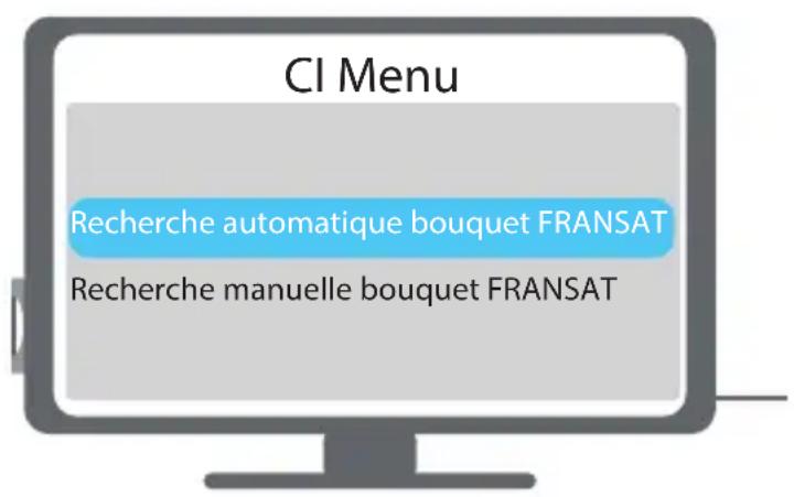 METRONIC Camsat HD 441652 - Lancement de la recherche des chaînes - 2