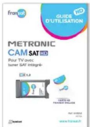 METRONIC Camsat HD 441652 - CARTE d'accès + ses conditions générales d'utilisation - 1