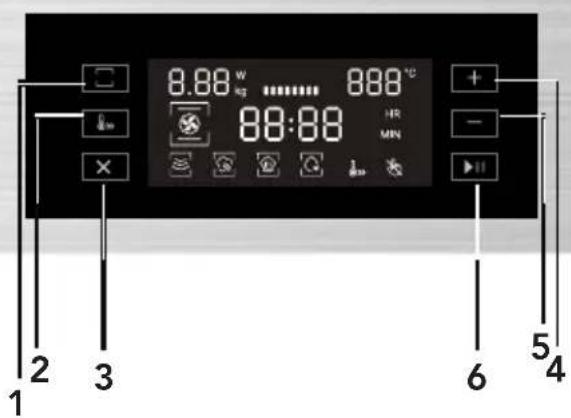 HAIER HWO45NB2H0B1 - Bandeau de commande et caractéristiques - 1