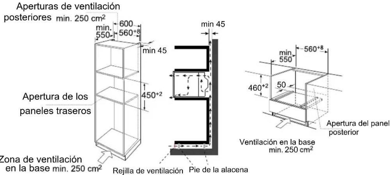 HAIER HWO45NB2H0B1 - Dimensiones de instalación - 1
