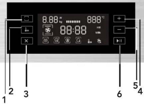 HAIER HWO45NB2H0B1 - Panel sterowania i jego funkcje - 1