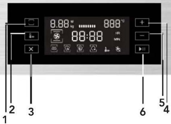 HAIER HWO45NB2H0X1 - Bandeau de commande et caractéristiques - 1