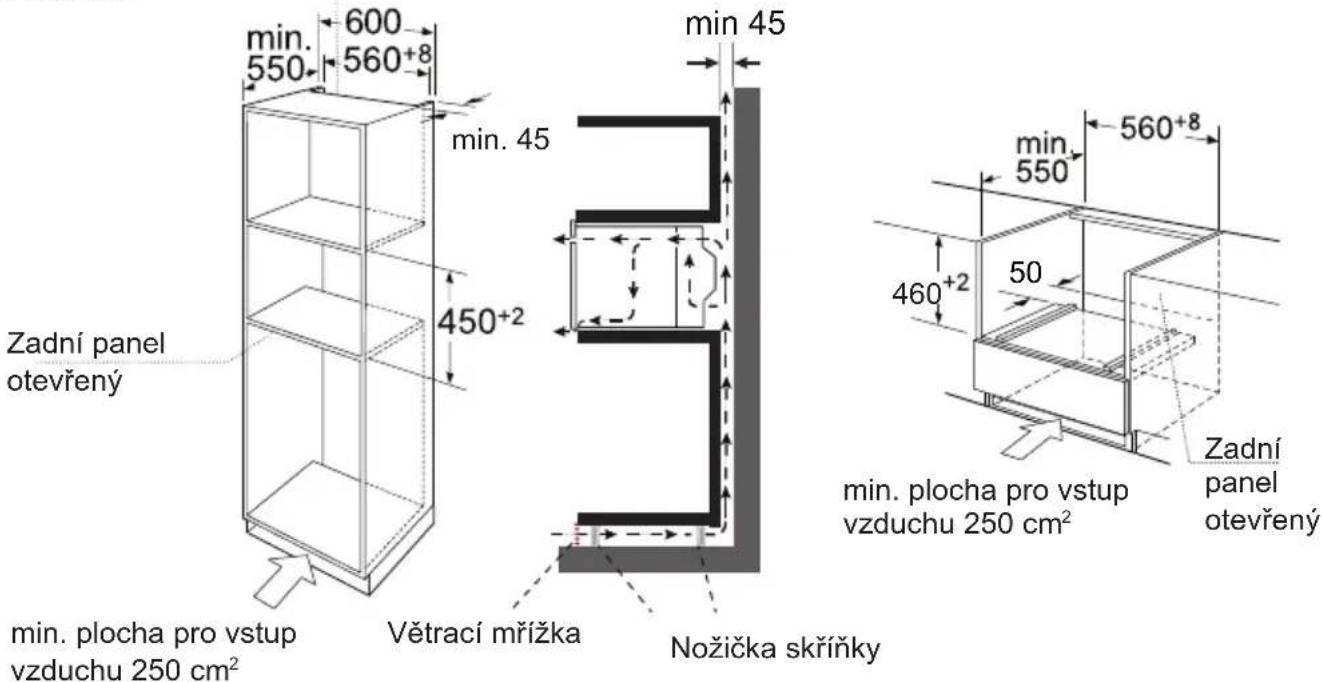 HAIER HWO45NB2H0X1 - Instalační rozměry - 1