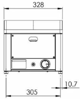 BARTSCHER GDP 320GG - Dimension - 1