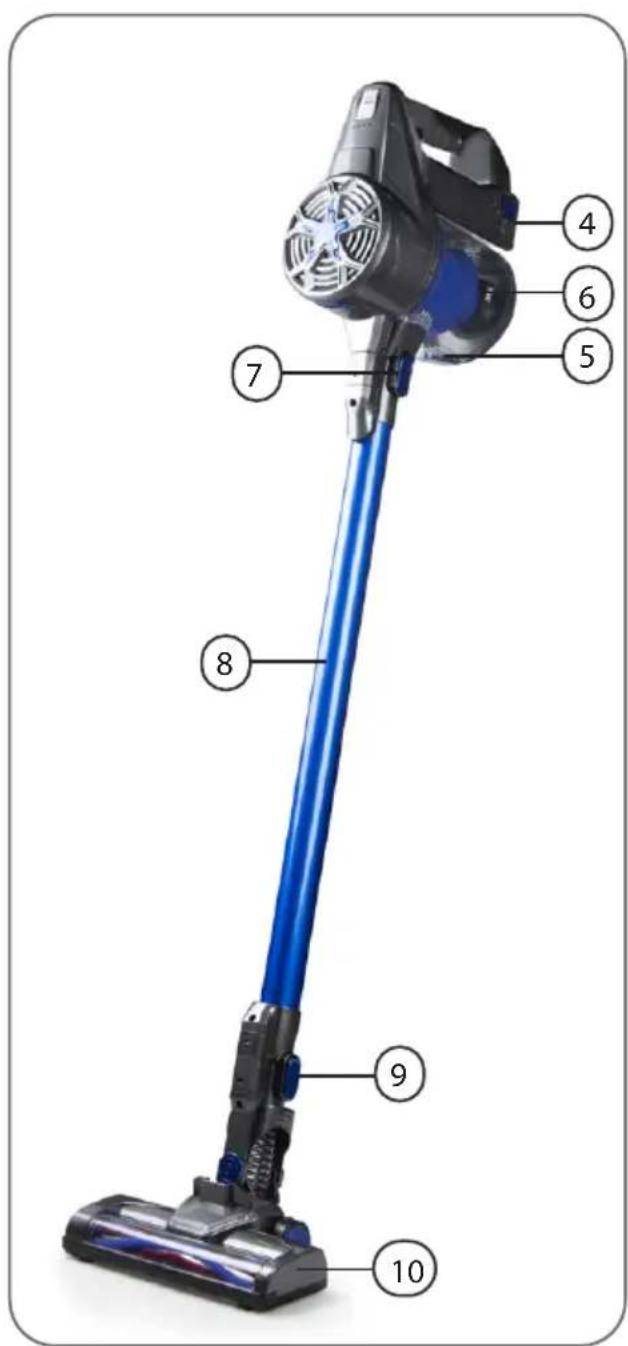 PRIMO PR502SV - BESTANDTEILE - 1