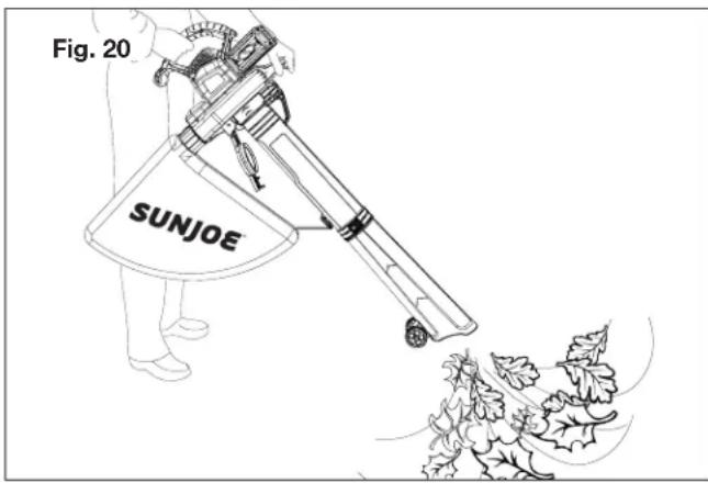 Sun Joe 24VX2BVM190CT - Vacuum/Mulcher Mode - 1