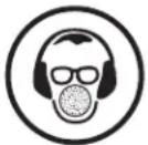 Sun Joe 24VX2BVM190CT - Safety Symbols - 6