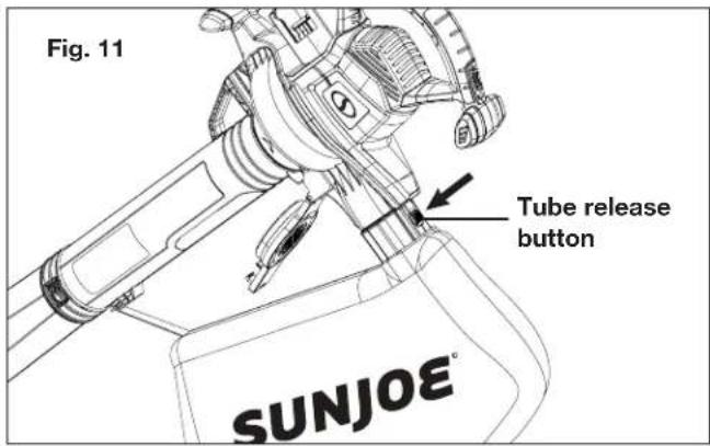 Sun Joe 24VX2BVM190CT - Assemble as a Vacuum/Mulcher - 5