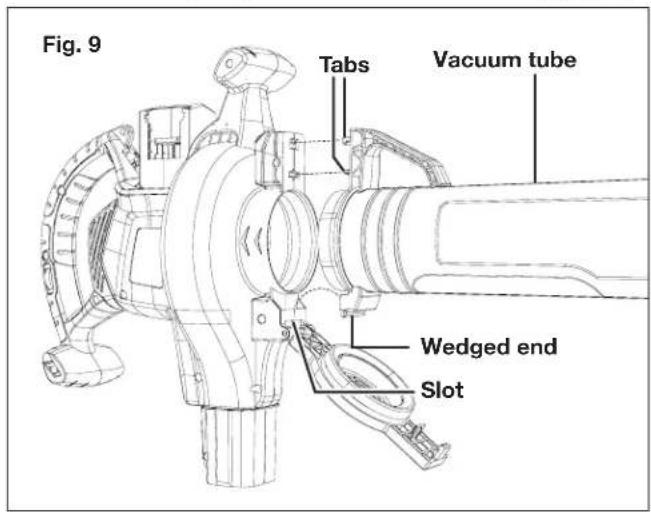 Sun Joe 24VX2BVM190CT - Assemble as a Vacuum/Mulcher - 3